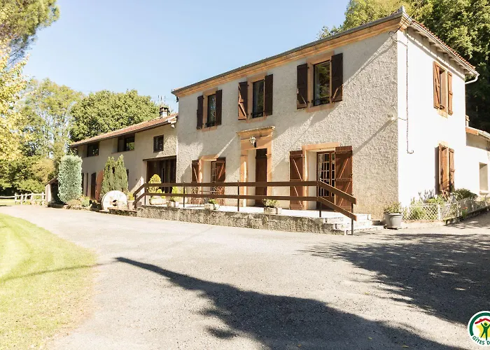 別荘 Le Moulin De Cabanis Saint-Marcet